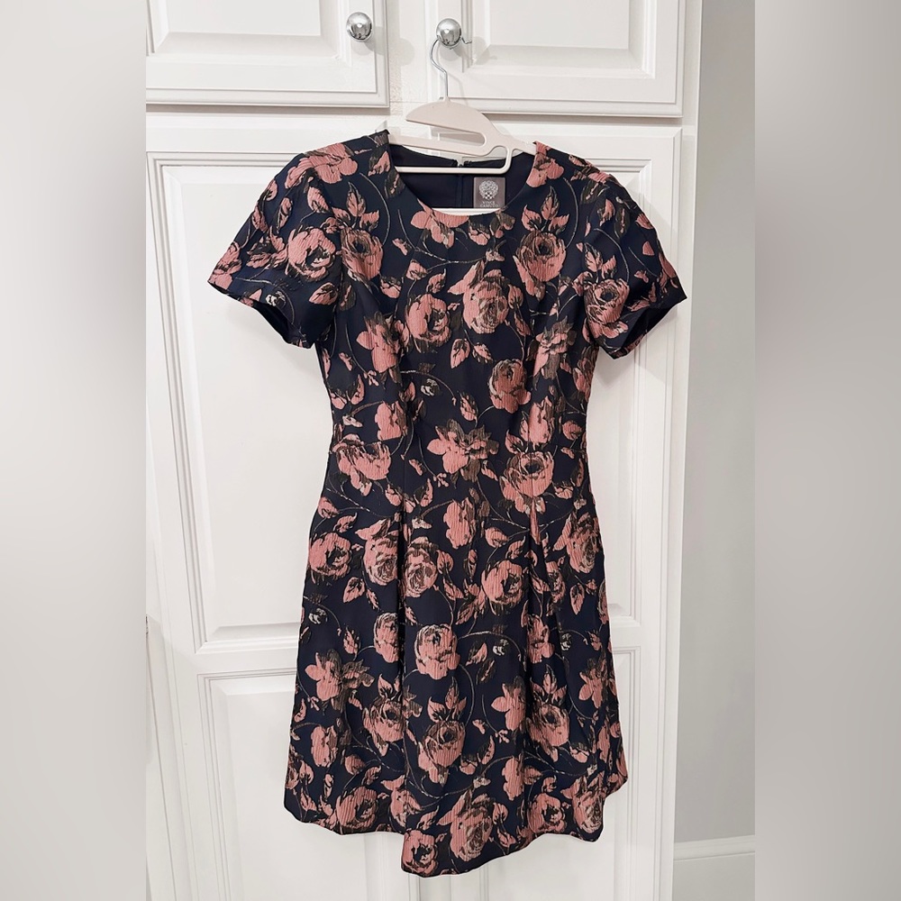 VINCE CAMUTO
Women's Jacquard Fit & Flare Dress